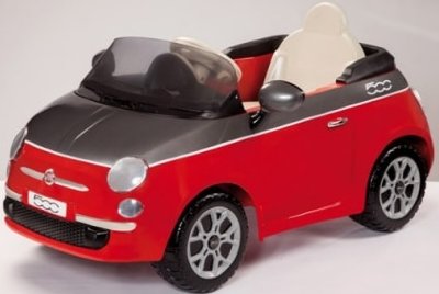 Детский электромобиль  PEG PEREGO FIAT 500 RED 