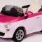 Детский электромобиль PEG PEREGO FIAT 500 PINK - 