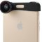 Объектив Photo Lens 3 в 1 для iPhone 6 Plus (Silver) - 
