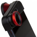 Объектив для iPhone 5/5S Photo lens ib-FWM-5 3-in-one (Red)