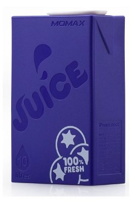 Momax iPower Juice 10000мАч - внешний аккумулятор (Purple) 