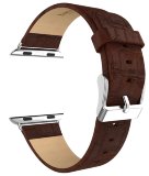 Ремешок HOCO Art Series Bamboo Real Leather для Apple Watch 38 mm (Brown)