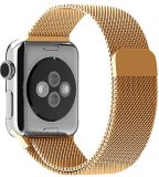 Сетчатый браслет HOCO Milanese Loop для Apple Watch 38 mm (Gold)
